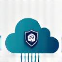 Cloud security icon